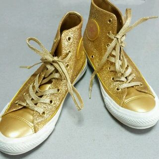 コンバース(CONVERSE)の🔶コンバース🔶ゴールドハイカットスニーカー(スニーカー)