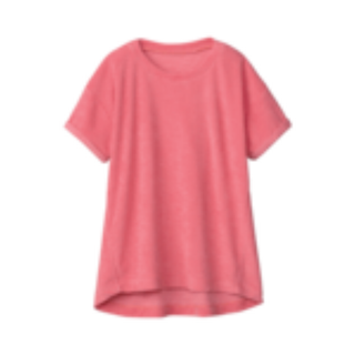 🌻夏季限定🍉 DHC USAコットン スラブパイルカットソーピンク M