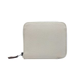 エルメス(HERMES)のHERMES　エルメス　アザップコンパクト　エプソン　クレ　U刻印　2022年　コンパクトウォレット　オフホワイト　　アイボリー　シルクイン　レディース　メンズ　ユニセックス　ギフト　プレゼント 【ブランドギャラリー東心斎橋店】(財布)
