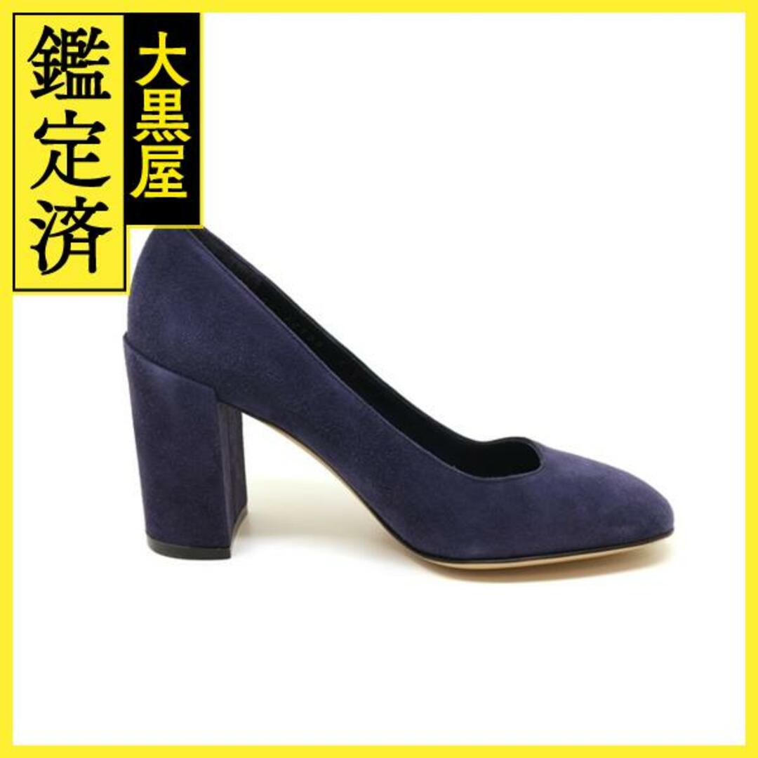 ほぼ新品⭐️フェラガモ arezzo85 黒 太ヒール パンプス 6c FERRAGAMO - フェラガモ パンプス AREZZO85 【432】の通販 by