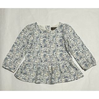 PIPPY 花柄 長袖 ワンピース 90