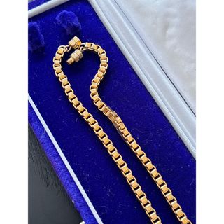 ゴールド　ネックレス　イタリアビンテージ(ネックレス)