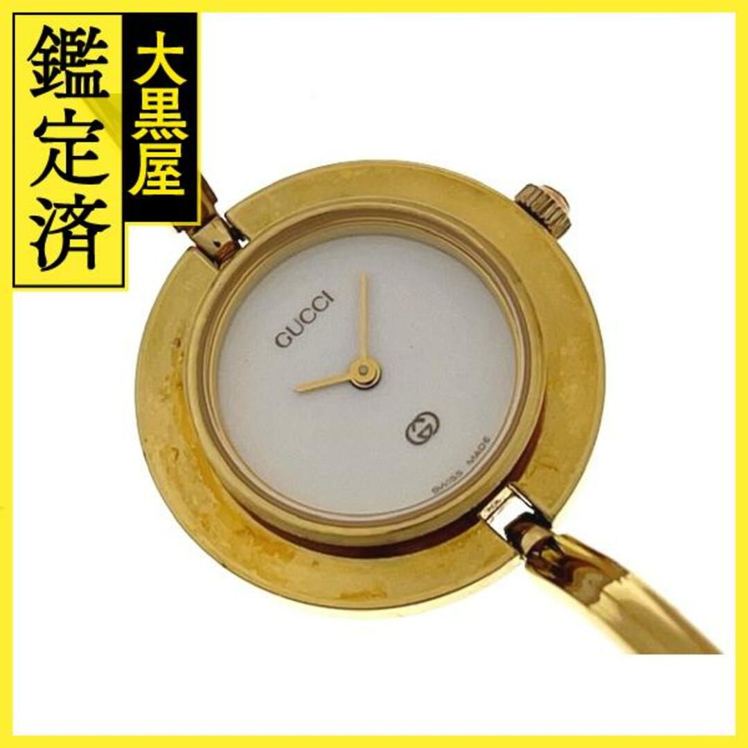 【レア】 GUCCI チェンジベゼル　ゴールド GUCCI チェンジベゼル 1100-L 5色 レディース 腕時計 ゴールド