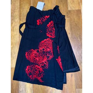 ヨウジヤマモト(Yohji Yamamoto)のヨウジ　ヤマモト　巻きスカート(ロングスカート)