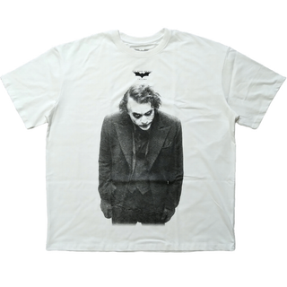 ダークナイト　Tシャツ　L 実寸2XLくらい　白　ムービーT　映画T　公式 *(Tシャツ/カットソー(半袖/袖なし))
