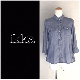 イッカ(ikka)の❤️送料込❤️ikka シャツ ブラウス イッカ(シャツ/ブラウス(長袖/七分))