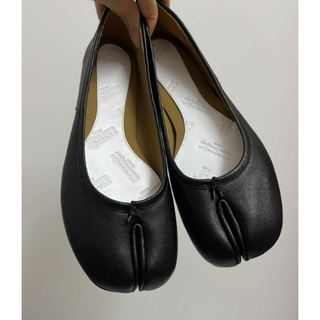 Maison Margiela 足袋 バレエシューズ ブラック ハイヒール