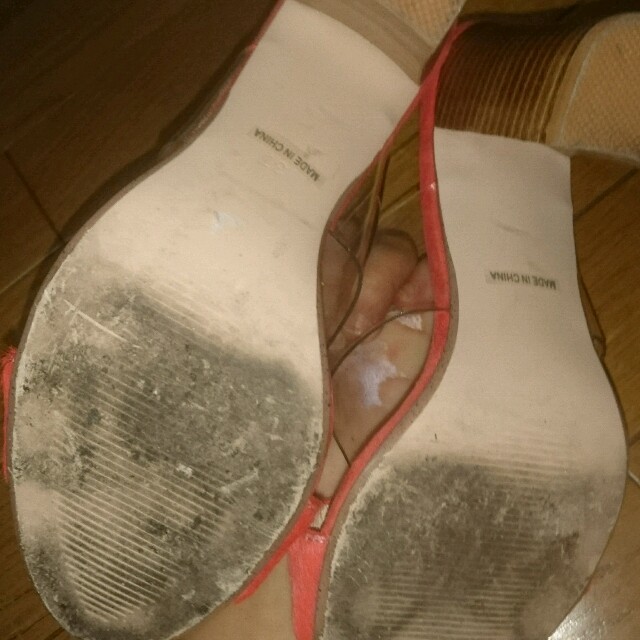 KBF(ケービーエフ)のハラコクリアサンダル レディースの靴/シューズ(サンダル)の商品写真