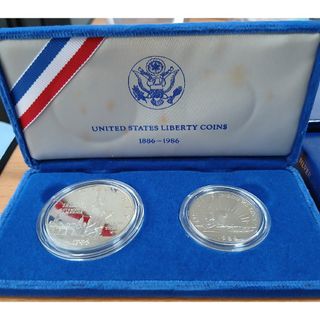 アメリカ 自由の女神リバティプルーフ銀貨 1986