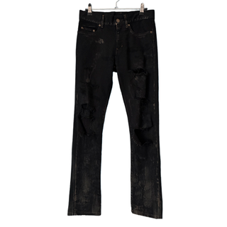 サンローラン(SAINT LAURENT)のSAINT LAURENT PARIS destroyed jeans 26 (デニム/ジーンズ)