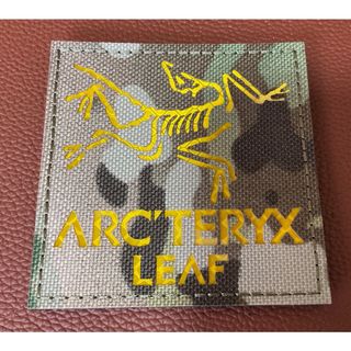 ARC'TERYX LEAFリーフ　迷彩イエロー反射ワッペン　パッチ