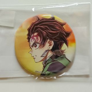 「繋ぐ」描き下ろしイラストWEBSHOPくじ 炭治郎と義勇 F賞44mm缶バッジ
