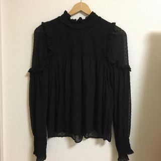 ザラ(ZARA)のZARA シースルーシフォンブラウス(シャツ/ブラウス(長袖/七分))