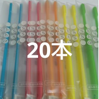 人気商品大人用20本歯科医院専用歯ブラシシュシュ α ふつう 日本製