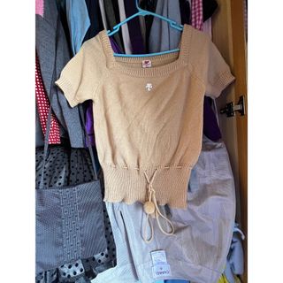 クレージュ(Courreges)のクレージュ21 ニット ポンポン(ニット/セーター)