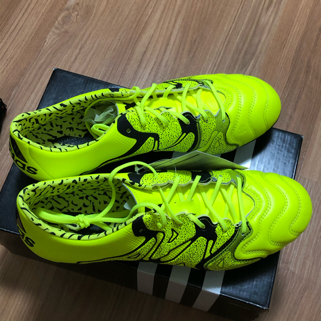 adidas(アディダス)のAdidas X15.1SGLE【26cm】新品未使用アディダスサッカーシューズ スポーツ/アウトドアのサッカー/フットサル(シューズ)の商品写真