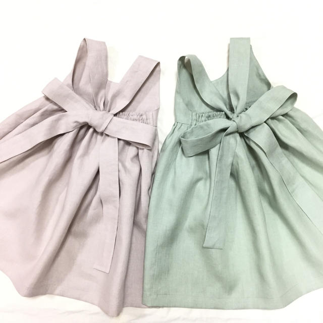 かーら様オーダー品 キッズ/ベビー/マタニティのキッズ服女の子用(90cm~)(ワンピース)の商品写真