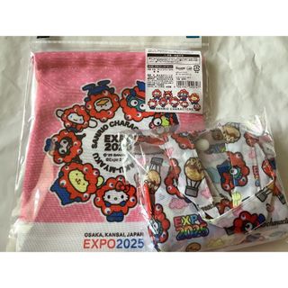 万博　サンリオ　ミャクミャク　コラボセット