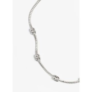 シャネル(CHANEL)の【新品定価以下】最終限界価格CHANEL24B ロングシルバーネックレス(ネックレス)