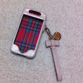 iPhone4、4Sケース♡リボン(モバイルケース/カバー)