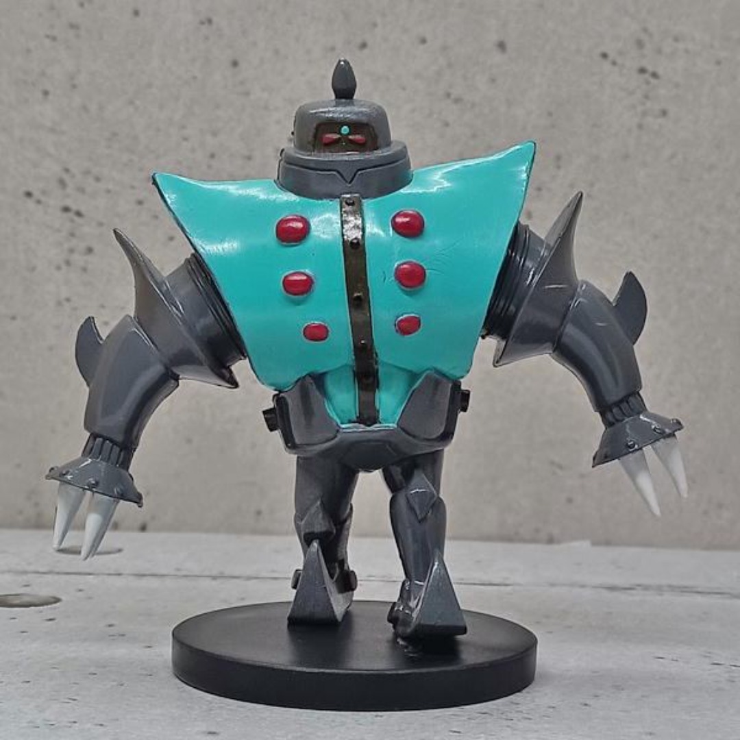 新造人間キャシャーン　ツメロボット　ソフビ　全高２５ｃｍ アンドロ軍団 ツメロボット 新造人間キャシャーン タツノコプロ