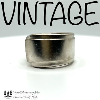RING　20号　スプーンリング　材質:シルバープレート　CR0367(リング(指輪))