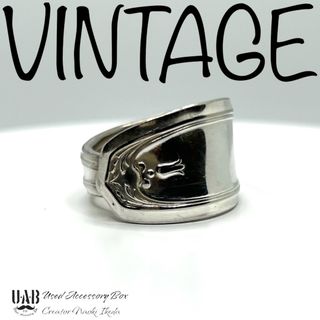 RING　26号　スプーンリング　材質:シルバープレート　CR0330(リング(指輪))