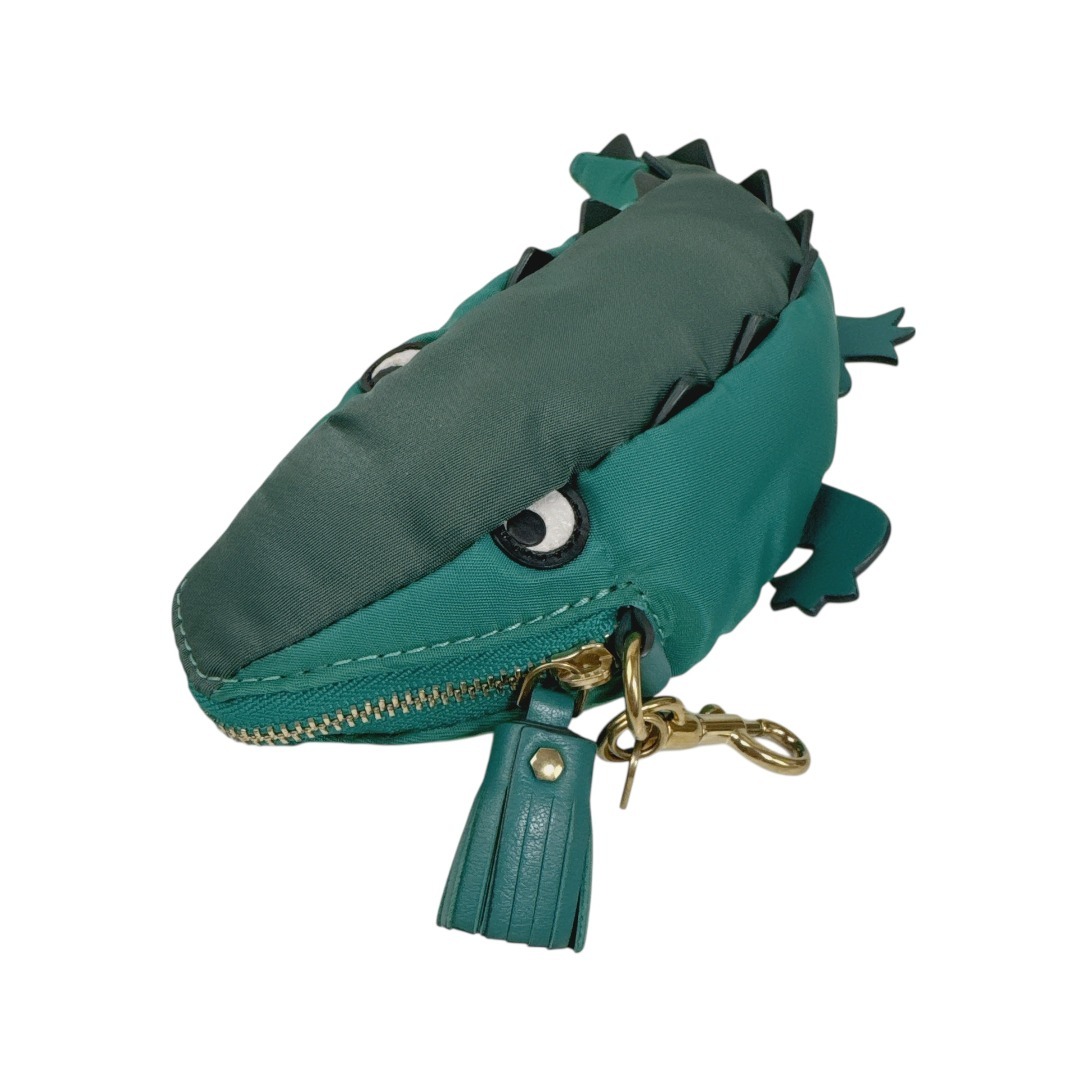 ANYA HINDMARCH ポーチ エコバッグ ワニ クロコダイル ANYA HINDMARCH ポーチ エコバッグ ワニ クロコダイル - メルカリ