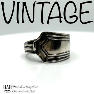 RING　21号　スプーンリング　材質:シルバープレート　CR0376(リング(指輪))