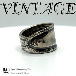 RING　16号　スプーンリング　材質:シルバープレート　CR0397(リング(指輪))