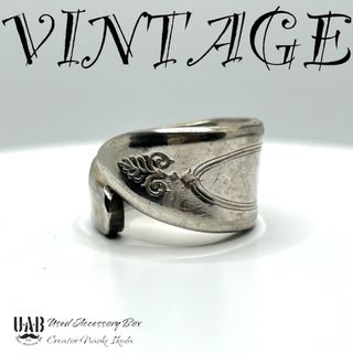 RING　21号　スプーンリング　材質:シルバープレート　CR0396(リング(指輪))