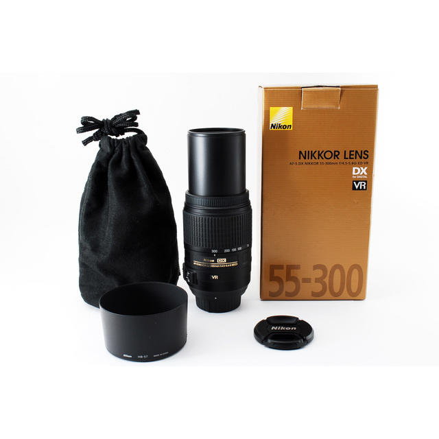☆300mm超望遠!手振れ補正搭載☆ニコン AF-S 55-300mm☆安心保証 ☆300mm超望遠!手振れ補正搭載☆ニコン AF-S 55-300mm☆安心保証
