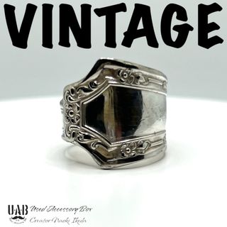 RING　24号　スプーンリング　材質:シルバープレート　CR0333
