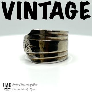 RING　27号　スプーンリング　材質:シルバープレート　CR0338(リング(指輪))