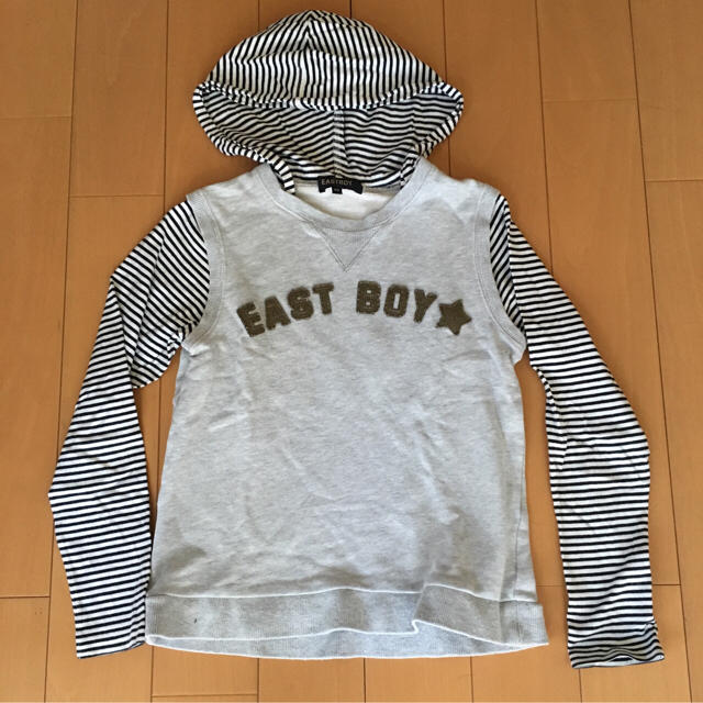 EASTBOY(イーストボーイ)のイーストボーイ トレーナー 140 キッズ/ベビー/マタニティのキッズ服女の子用(90cm~)(ジャケット/上着)の商品写真