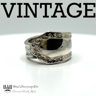 RING　20号　スプーンリング　材質:シルバープレート　CR0405(リング(指輪))