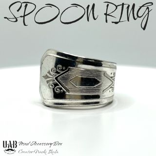 RING　20号　スプーンリング　材質:シルバープレート　CR0354(リング(指輪))