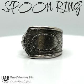 RING　31号　スプーンリング　材質:シルバープレート　CR0702(リング(指輪))