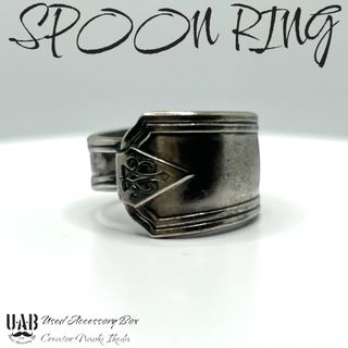 RING　21号　スプーンリング　材質:シルバープレート　CR0411