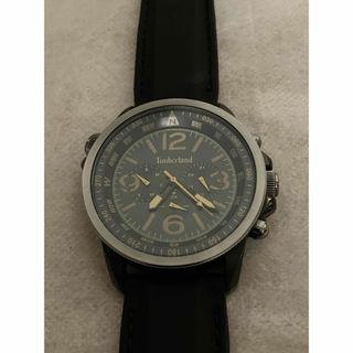 値下げ 稼働★美品★ Timberland QZメンズ 腕時計 電池、ベルト新品