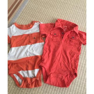 ベビーギャップ(babyGAP)のギャップ2枚セット(ロンパース)