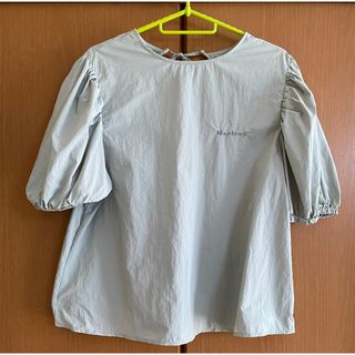 NAPTIME 22SS フレアロングスカート　ブラウス　M ミントグリーン　(ロングワンピース/マキシワンピース)