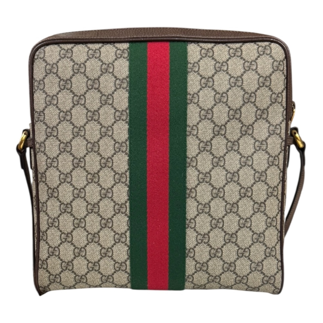 GUCCI(グッチ)のグッチ オフィディア ショルダーバッグ GGスプリームキャンバス 547934 ベージュ レディース GUCCI  中古 レディースのバッグ(ショルダーバッグ)の商品写真