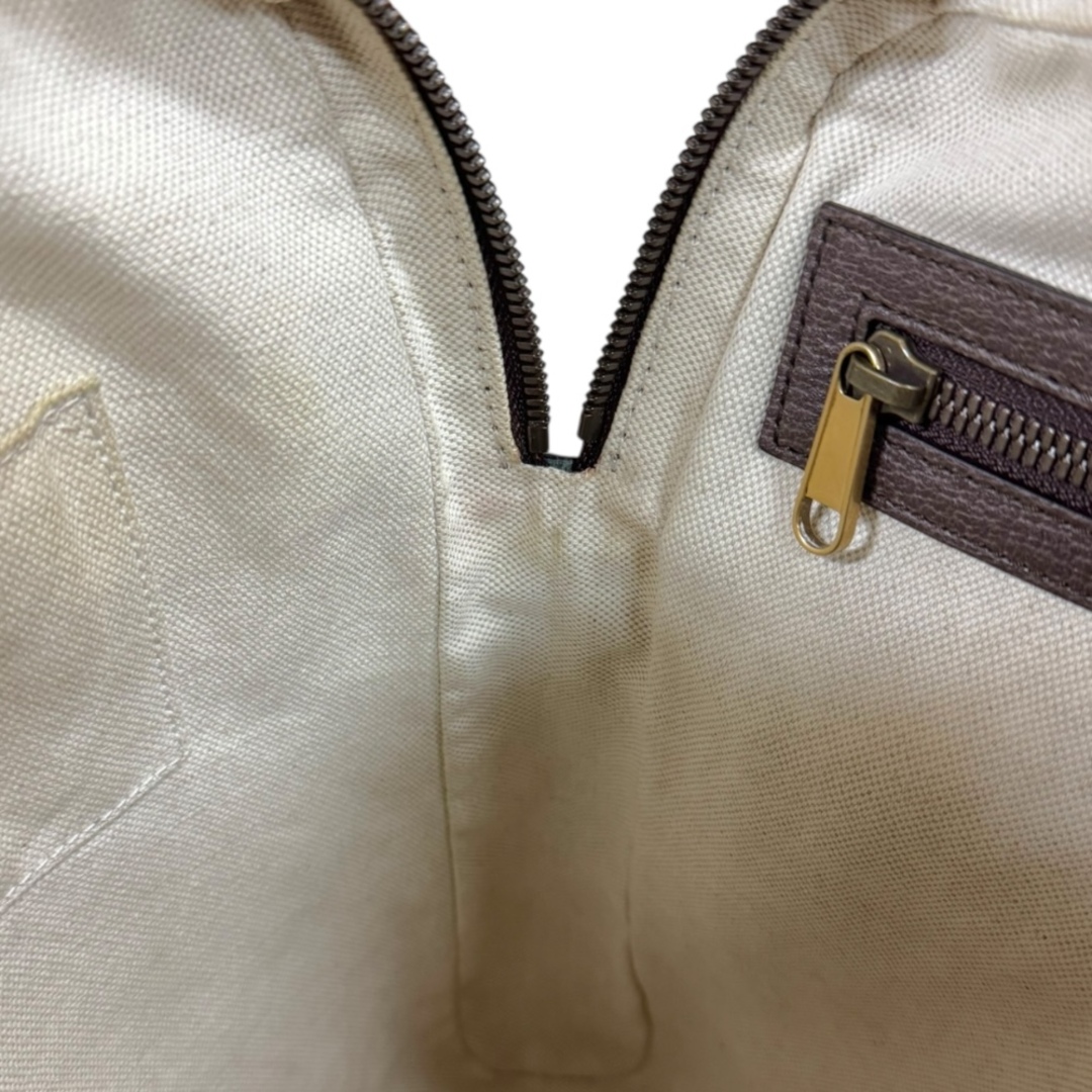 GUCCI(グッチ)のグッチ オフィディア ショルダーバッグ GGスプリームキャンバス 547934 ベージュ レディース GUCCI  中古 レディースのバッグ(ショルダーバッグ)の商品写真