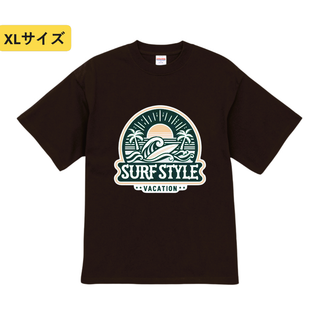 n793【新品未使用】プリント Tシャツ ヴィンテージ サーフスタイル メンズ(Tシャツ/カットソー(半袖/袖なし))