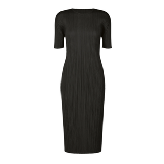 プリーツプリーズイッセイミヤケ(PLEATS PLEASE ISSEY MIYAKE)のPLEATS PLEASE ISSEY MIYAKE 丸首半袖ワンピース(ロングワンピース/マキシワンピース)
