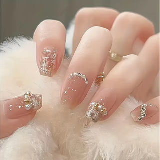 ネイルチップ ネイルシール つけ爪 かわいい 付け爪 3D爪 ネイル 結婚式(つけ爪/ネイルチップ)