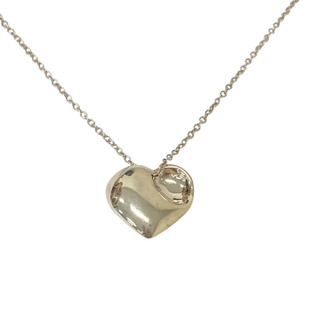 ティファニー(Tiffany & Co.)の485113-6 Tiffany&Co./ティファニー シルバー 925 フォールドハート ネックレス  レディース アクセサリー (ネックレス)
