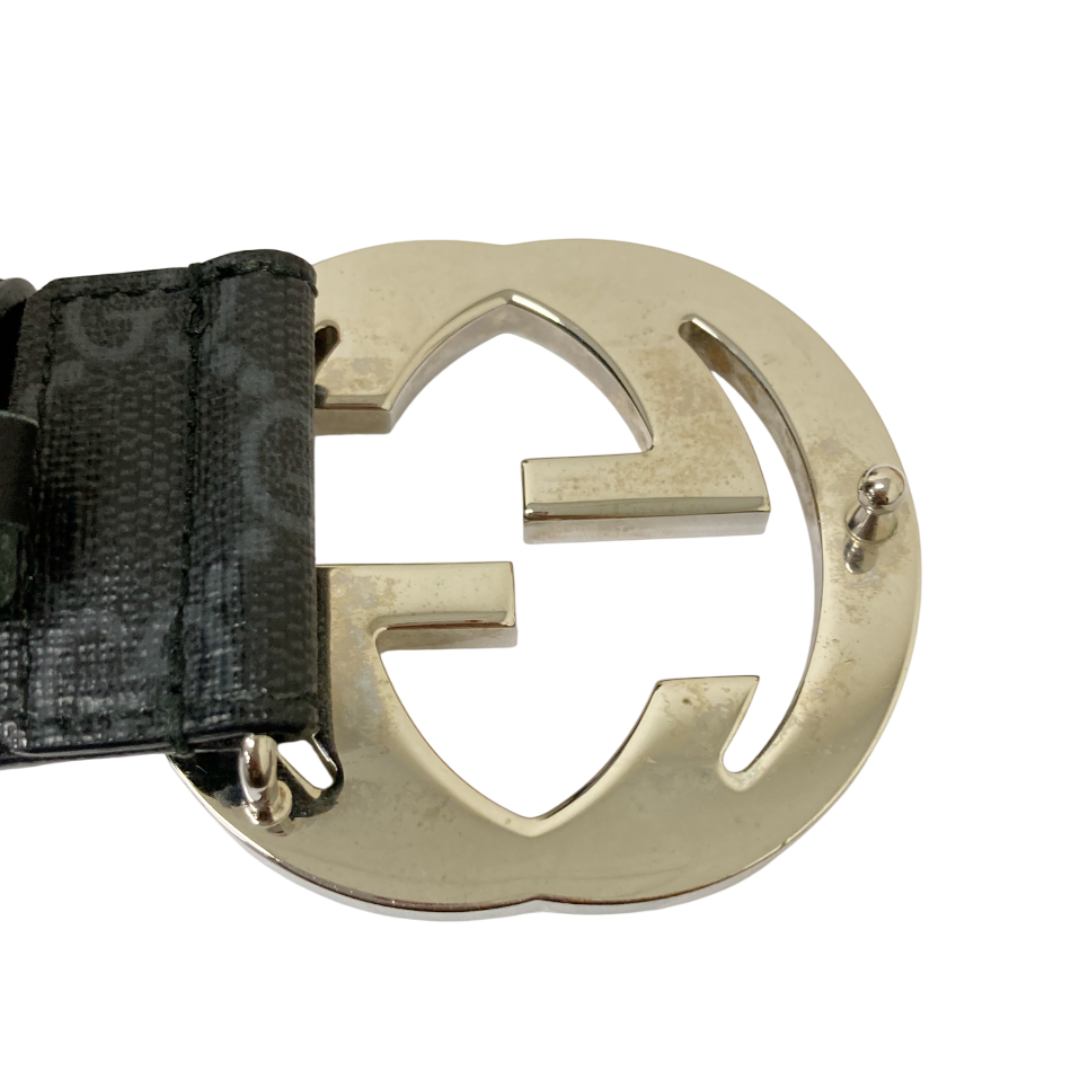 凄！！新品未使用■GUCCI GGスプリームキャンバス　 ベルト 85/34 GUCCI - 541701-6 GUCCI/グッチ GGスプリーム キャンパス シマ