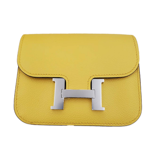 エルメス(HERMES)のエルメス  HERMES  コンスタンススリム    ヴェルソ  エバーカラー  サン/ブルージーン(ショルダーバッグ)